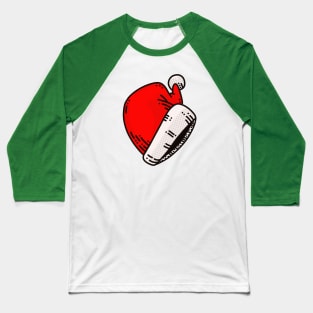 Santa’s Lid Baseball T-Shirt